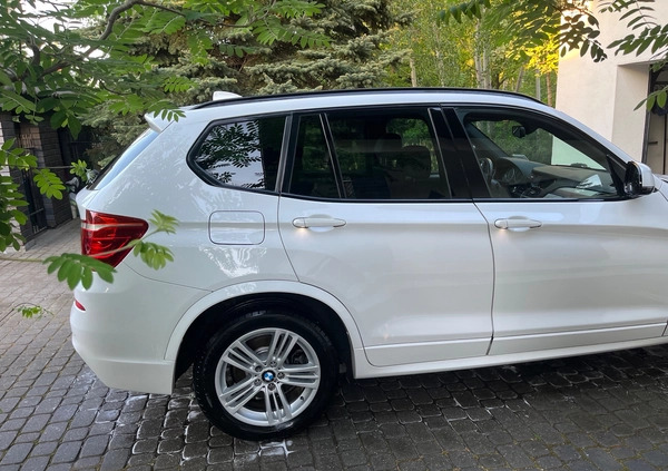 BMW X3 cena 109000 przebieg: 94000, rok produkcji 2016 z Warszawa małe 232